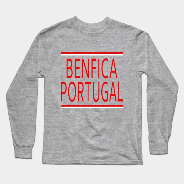 Benfica Portugal Classic Long Sleeve T-Shirt by Medo Creations